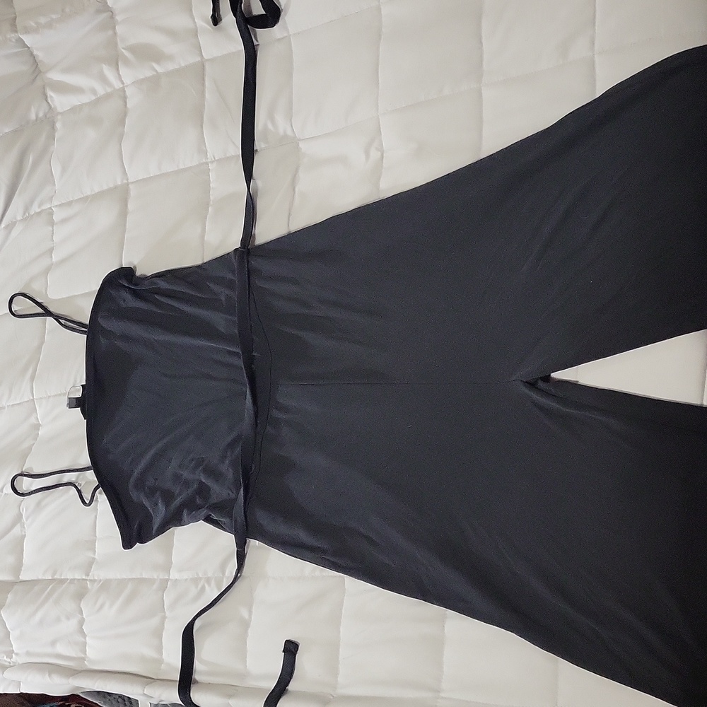 Topshop Jumpsuit (Size 8) Blackish Grey